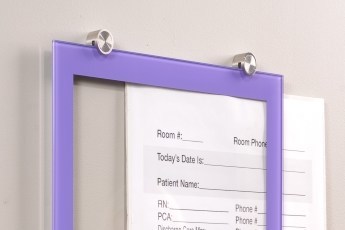 Customizable Borders for Dry Hospital Dry Erase Board