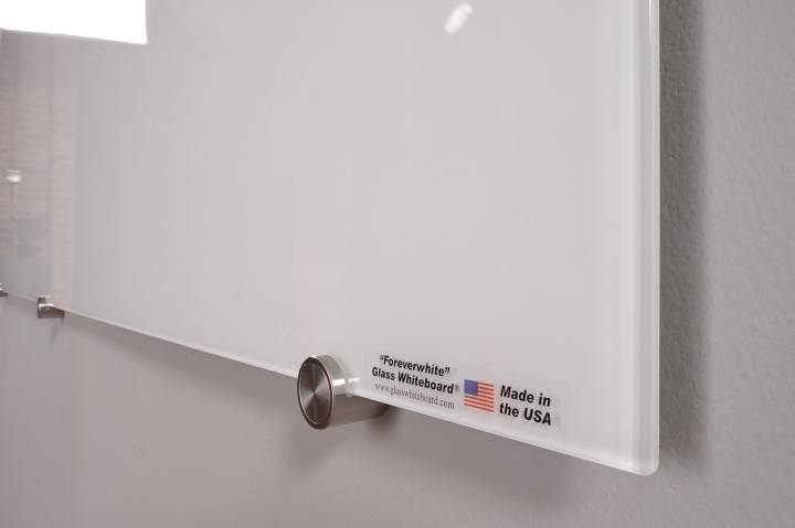 Magnetic Glass Whiteboards White 